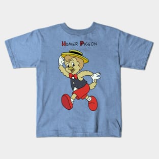 Homer Pigeon Classic Cartoon Kids T-Shirt